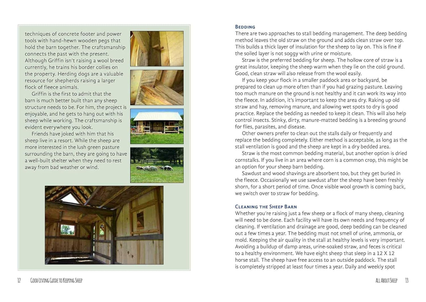 The Good Living Guide to Keeping Sheep and Other Fiber Animals: Housing, Feeding, Shearing, Spinning, Dyeing, and More