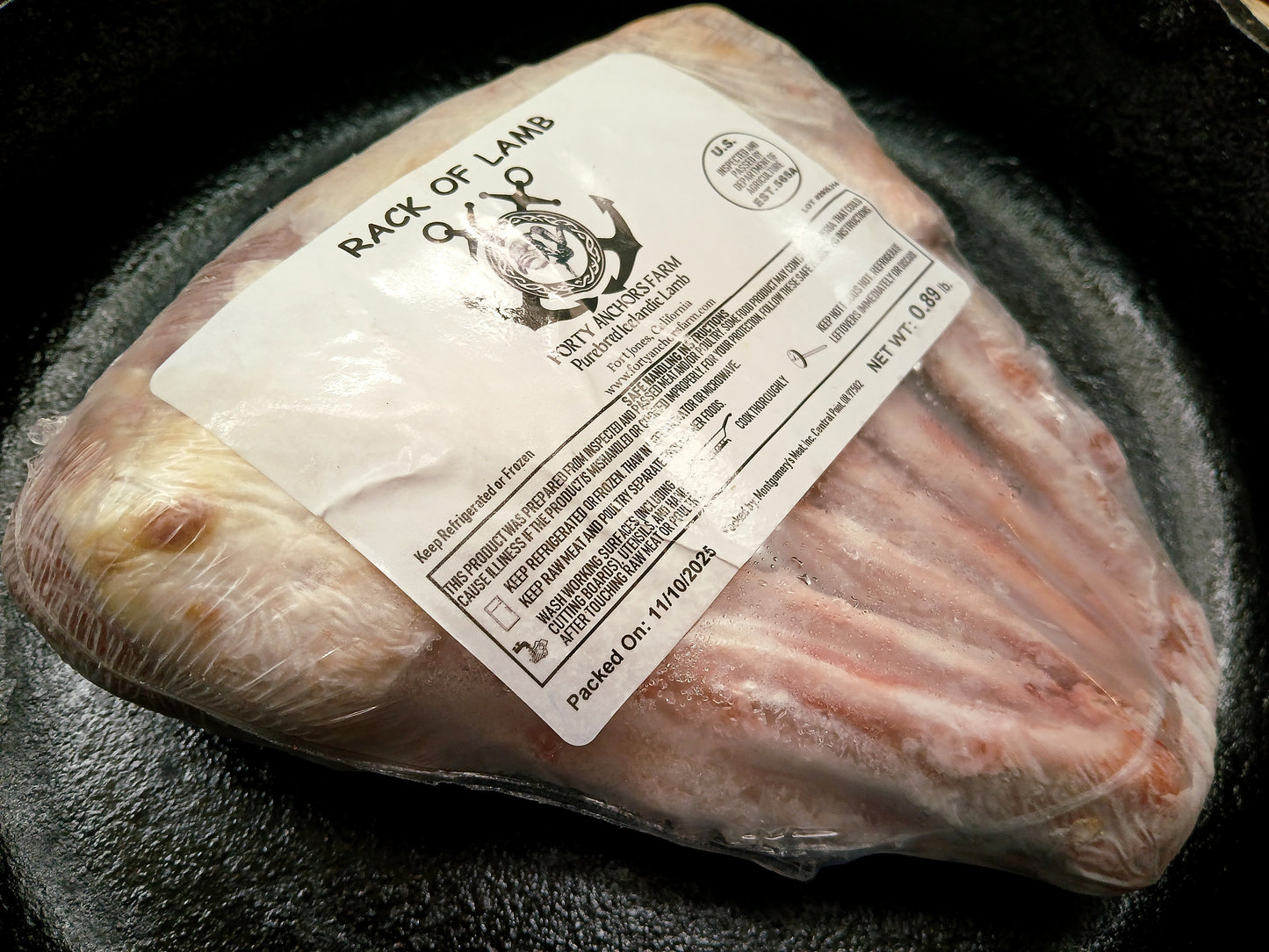 USDA Frenched Rack of Lamb