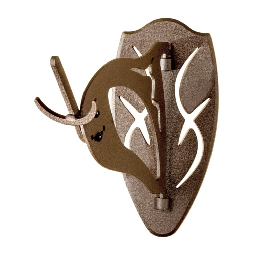 Skull Hooker Big Hooker European Trophy Mount – Perfect Kit for Hanging and Mounting Taxidermy Elk, Moose, & Caribou Antlers Skulls for Display – Robust Brown