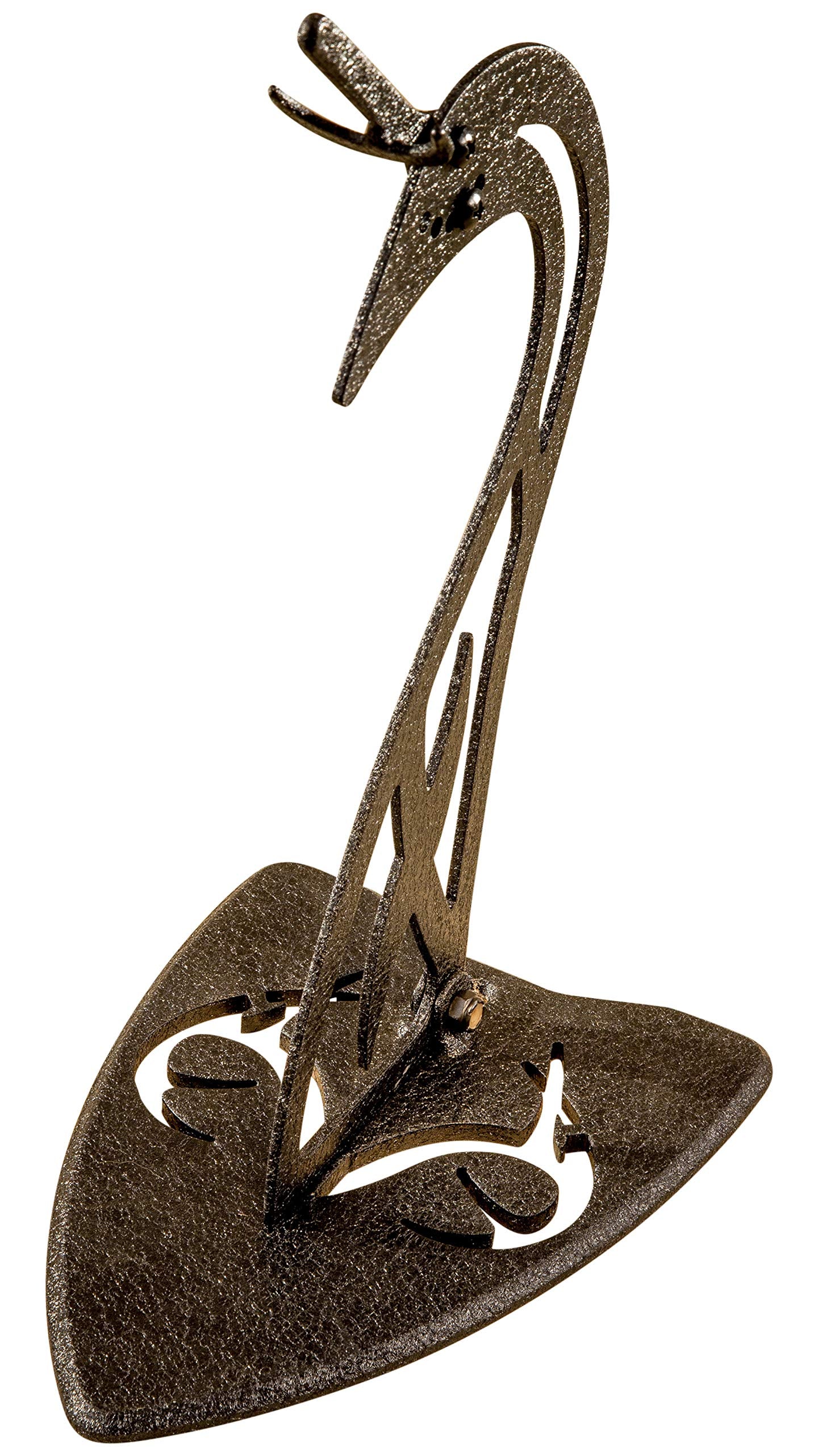 Skull Hooker Table Hooker Powder Coated Steel Trophy Mount - Perfect Kit for Table Display of Taxidermy Deer Antlers and Other Skulls - Available in Graphite Black and Robust Brown